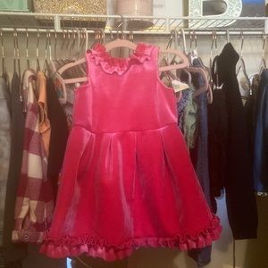 OshKosh Pink Velvet Dress